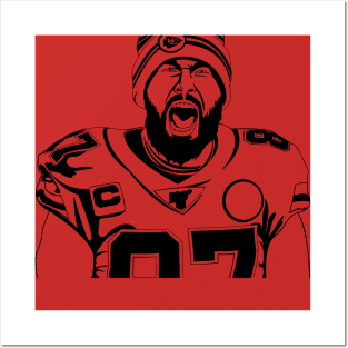 Travis Kelce Posters and Art